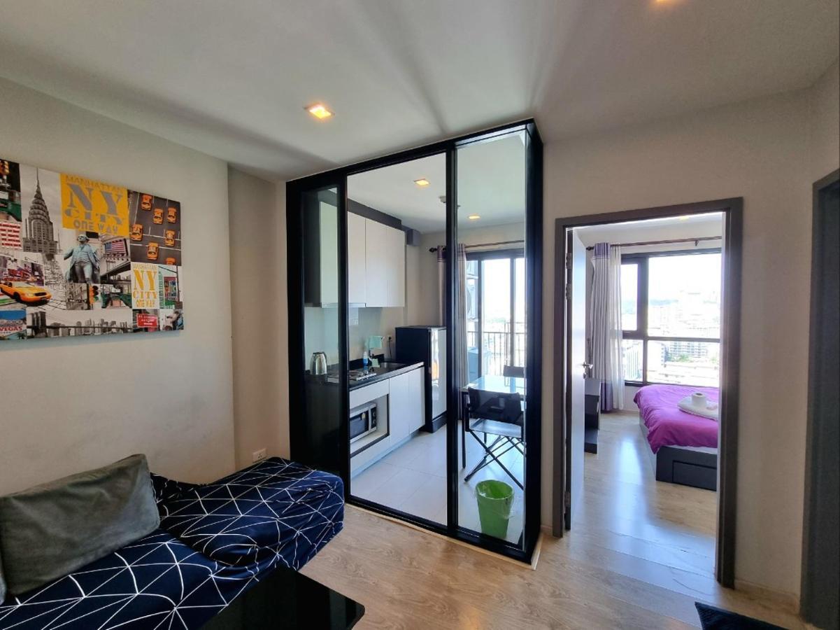 The Base Condo Center Of Pattaya Rooftop Swimming Pool Buitenkant foto